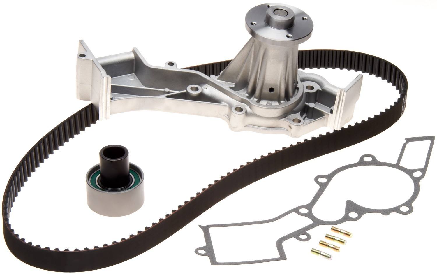 Front View of Engine Timing Belt Kit with Water Pump AC DELCO TCKWP249