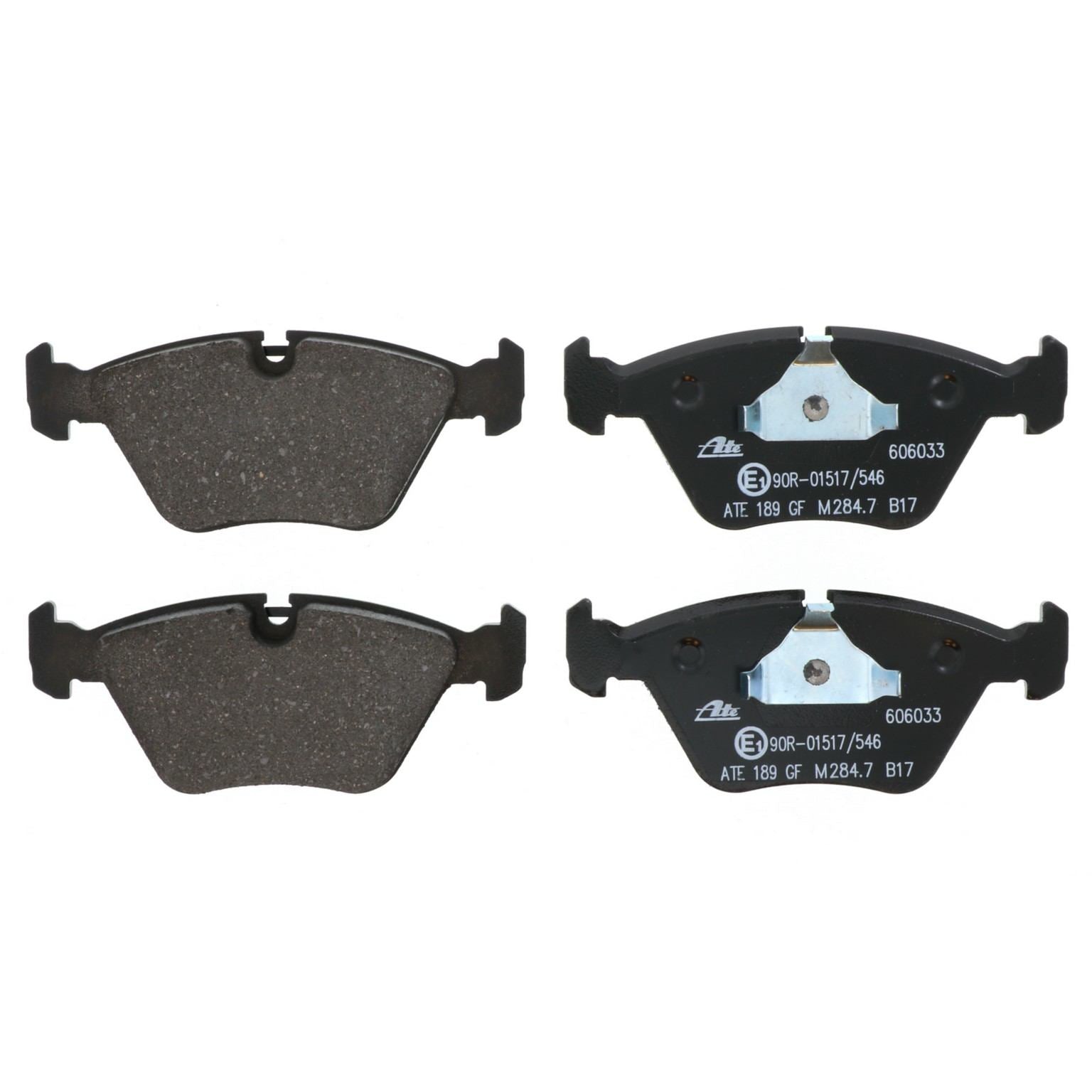 Other View of Front Disc Brake Pad Set ATE 606033