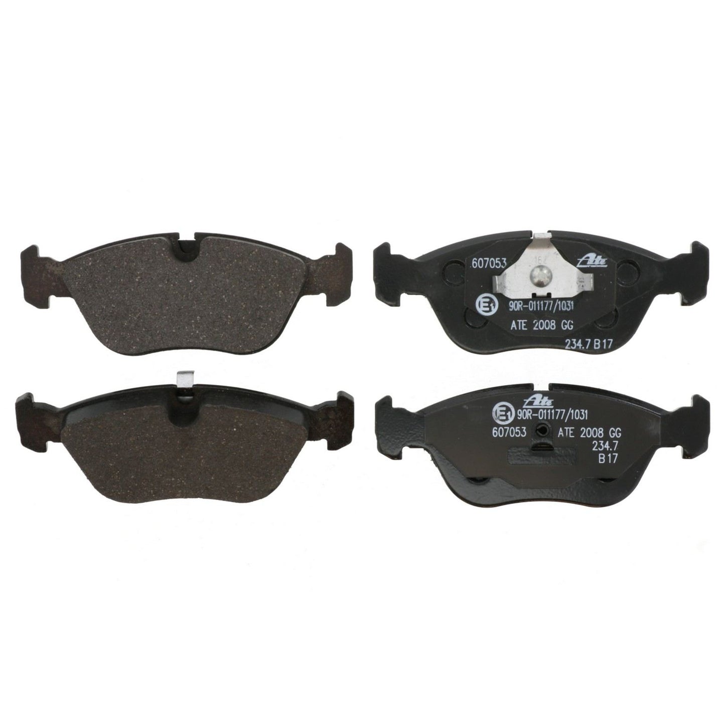 Other View of Front Disc Brake Pad Set ATE 607053