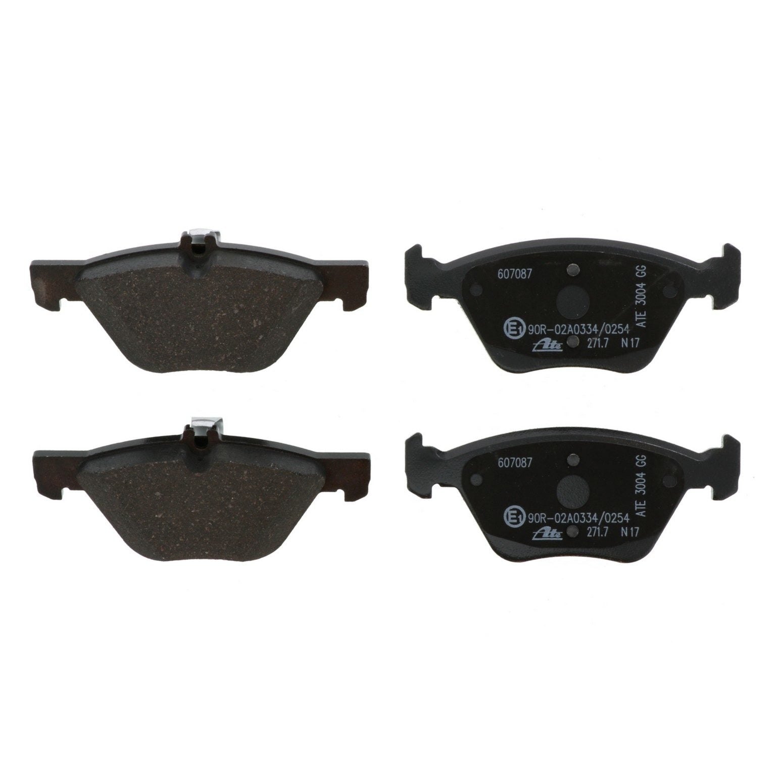 Other View of Front Disc Brake Pad Set ATE 607087