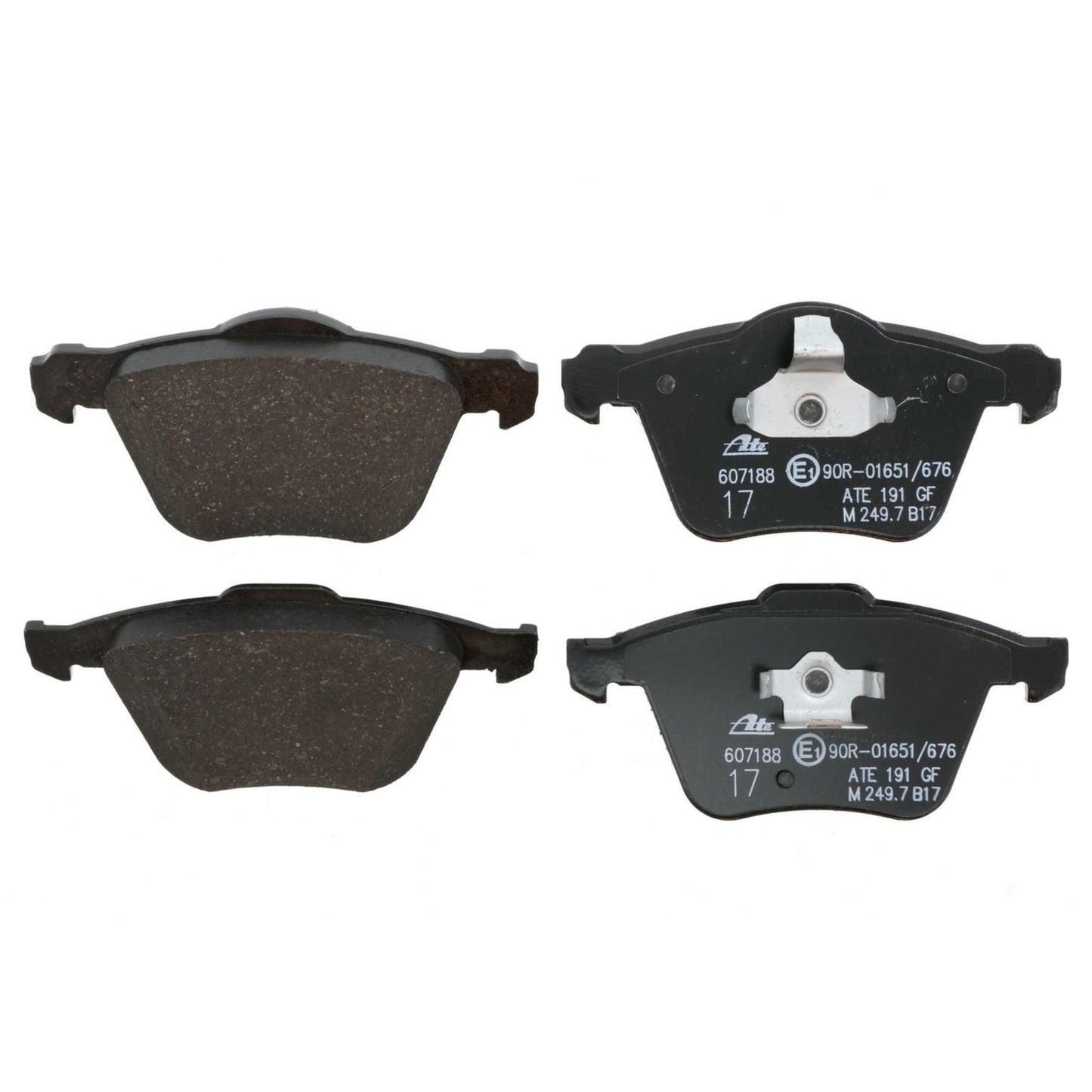 Other View of Front Disc Brake Pad Set ATE 607188