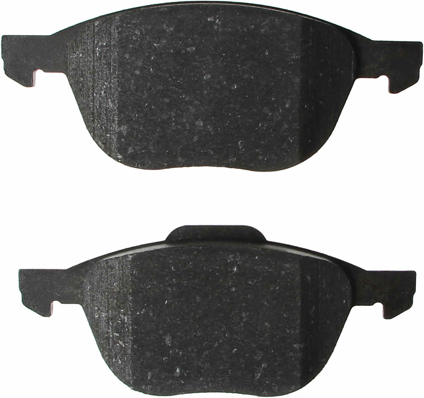 Top View of Front Disc Brake Pad Set ATE 607193