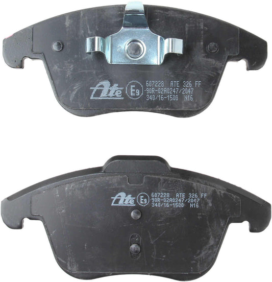 Back View of Front Disc Brake Pad Set ATE 607228