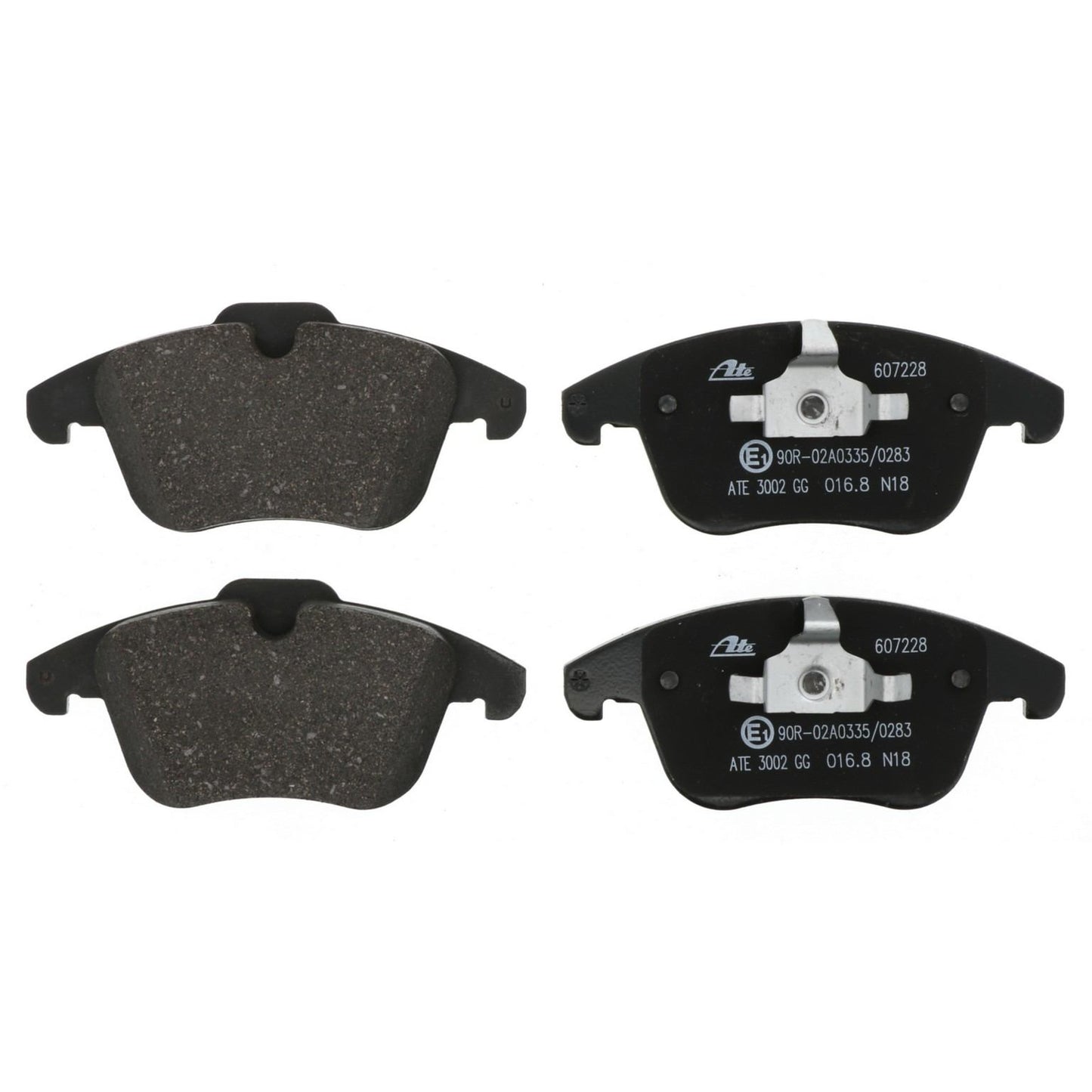 Other View of Front Disc Brake Pad Set ATE 607228