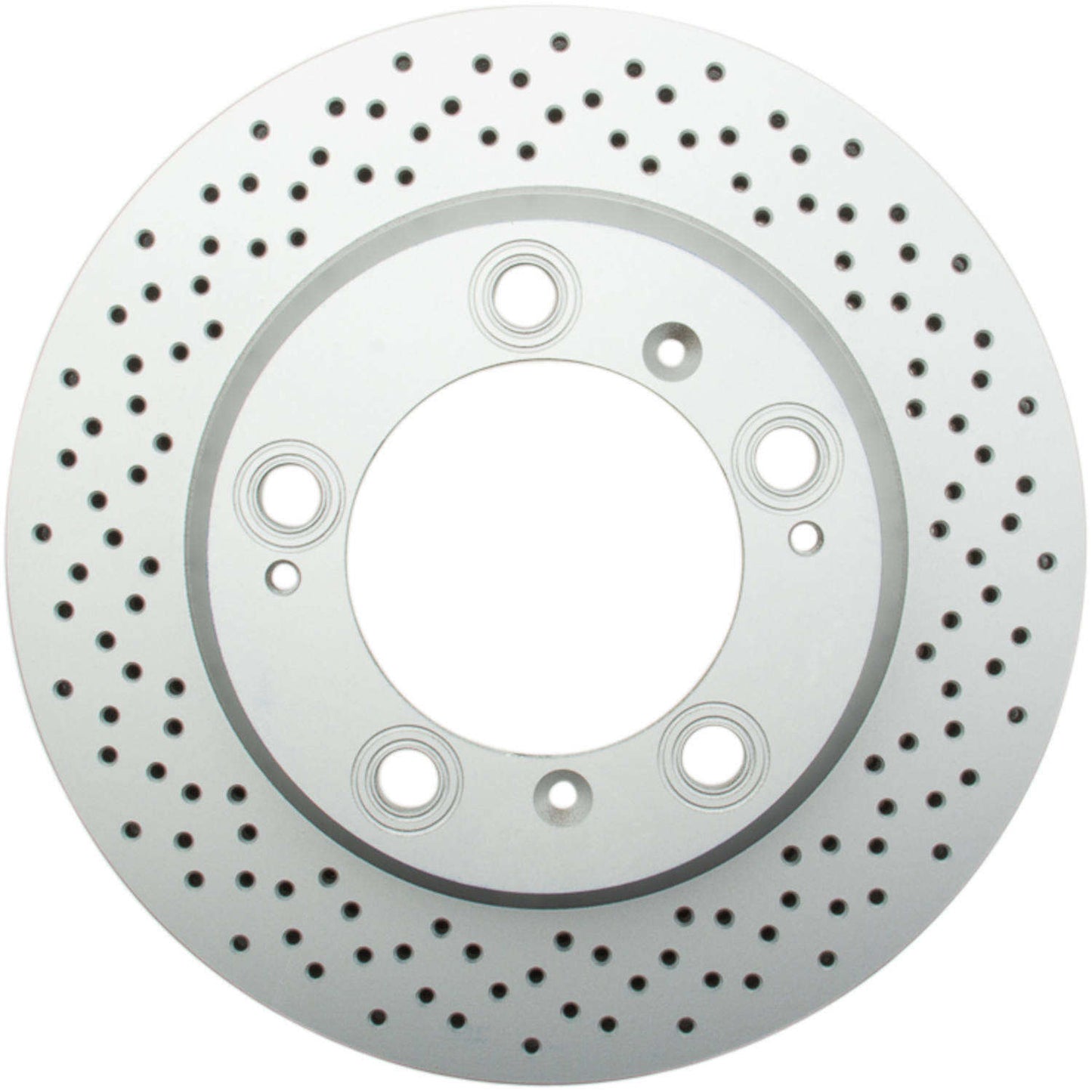 Front View of Rear Disc Brake Rotor ATE SP24176