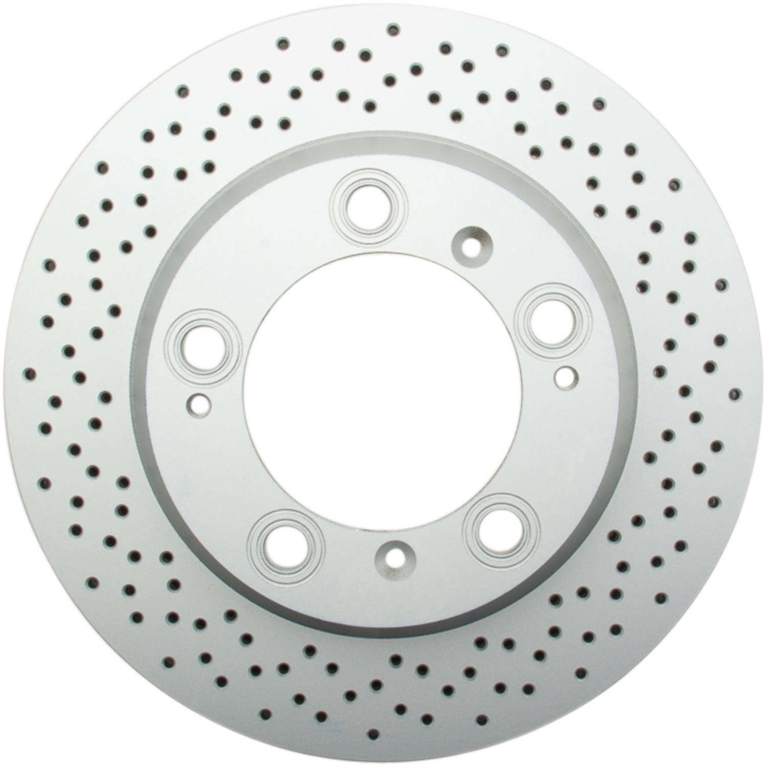 Front View of Rear Disc Brake Rotor ATE SP24176