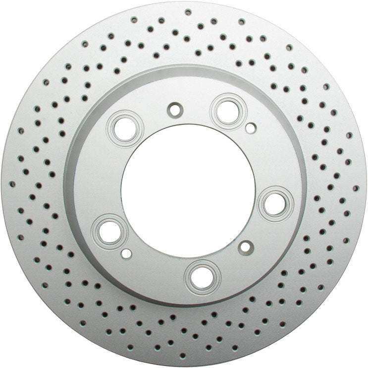 Top View of Rear Disc Brake Rotor ATE SP24194