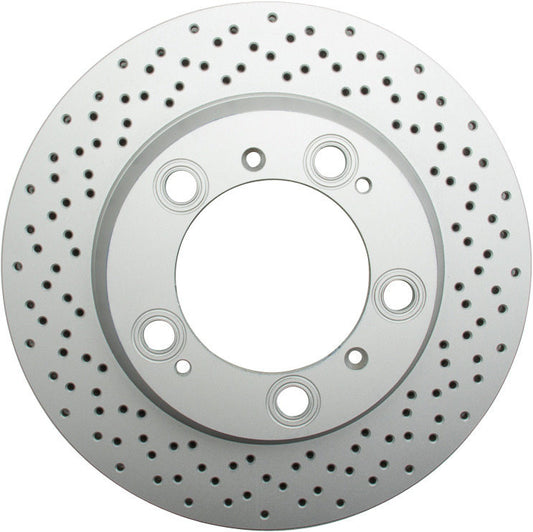 Top View of Rear Disc Brake Rotor ATE SP24194