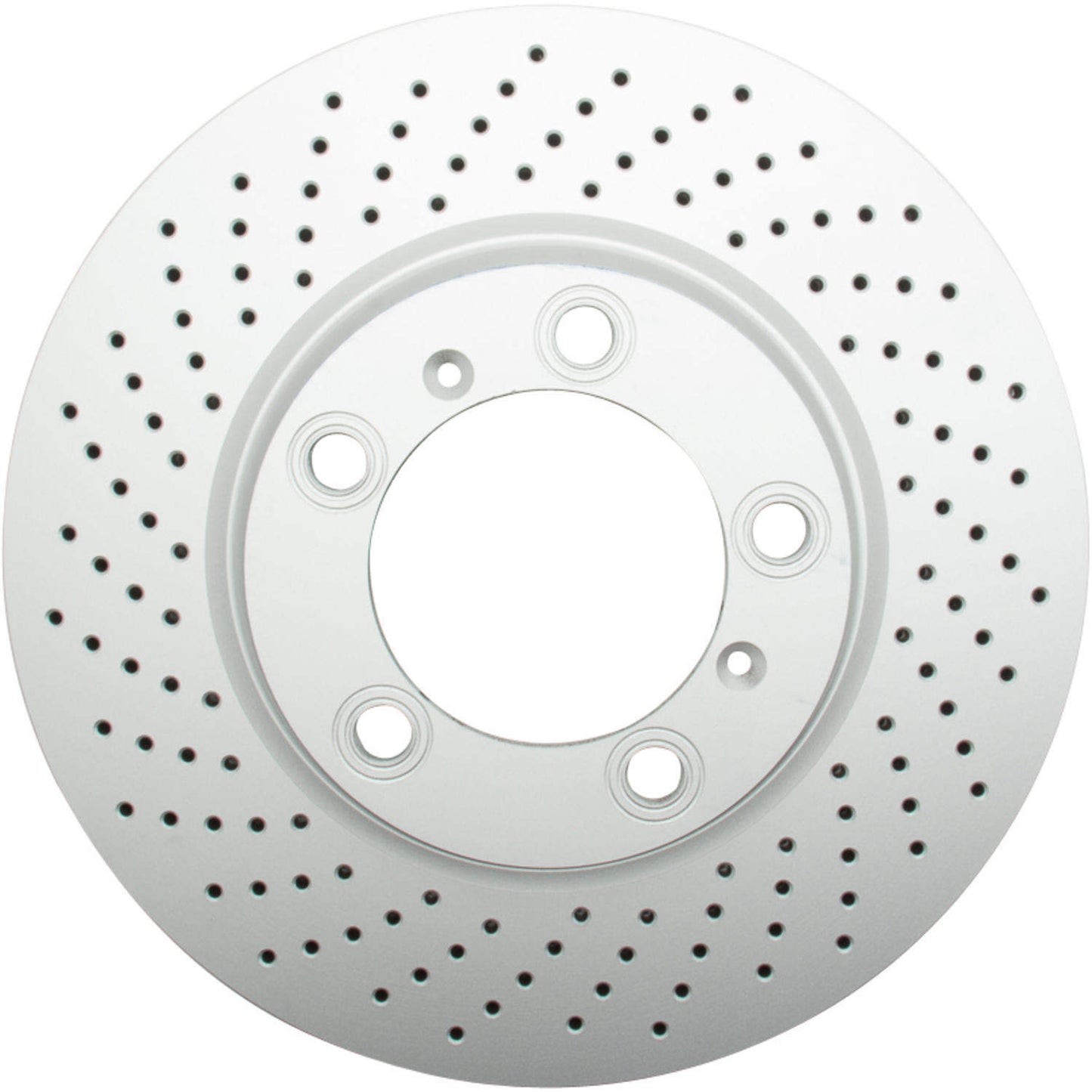 Front View of Front Left Disc Brake Rotor ATE SP34101