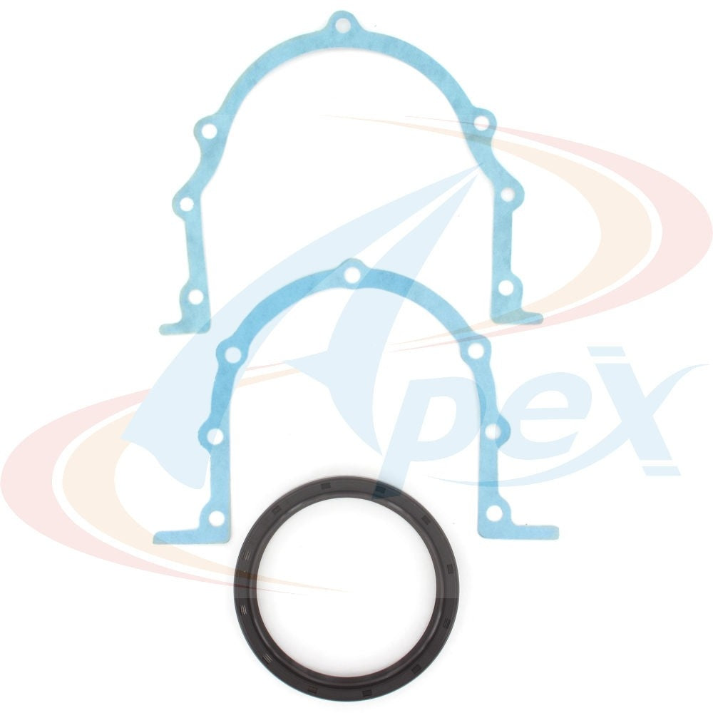 Front View of Rear Engine Crankshaft Seal Kit APEX ABS204