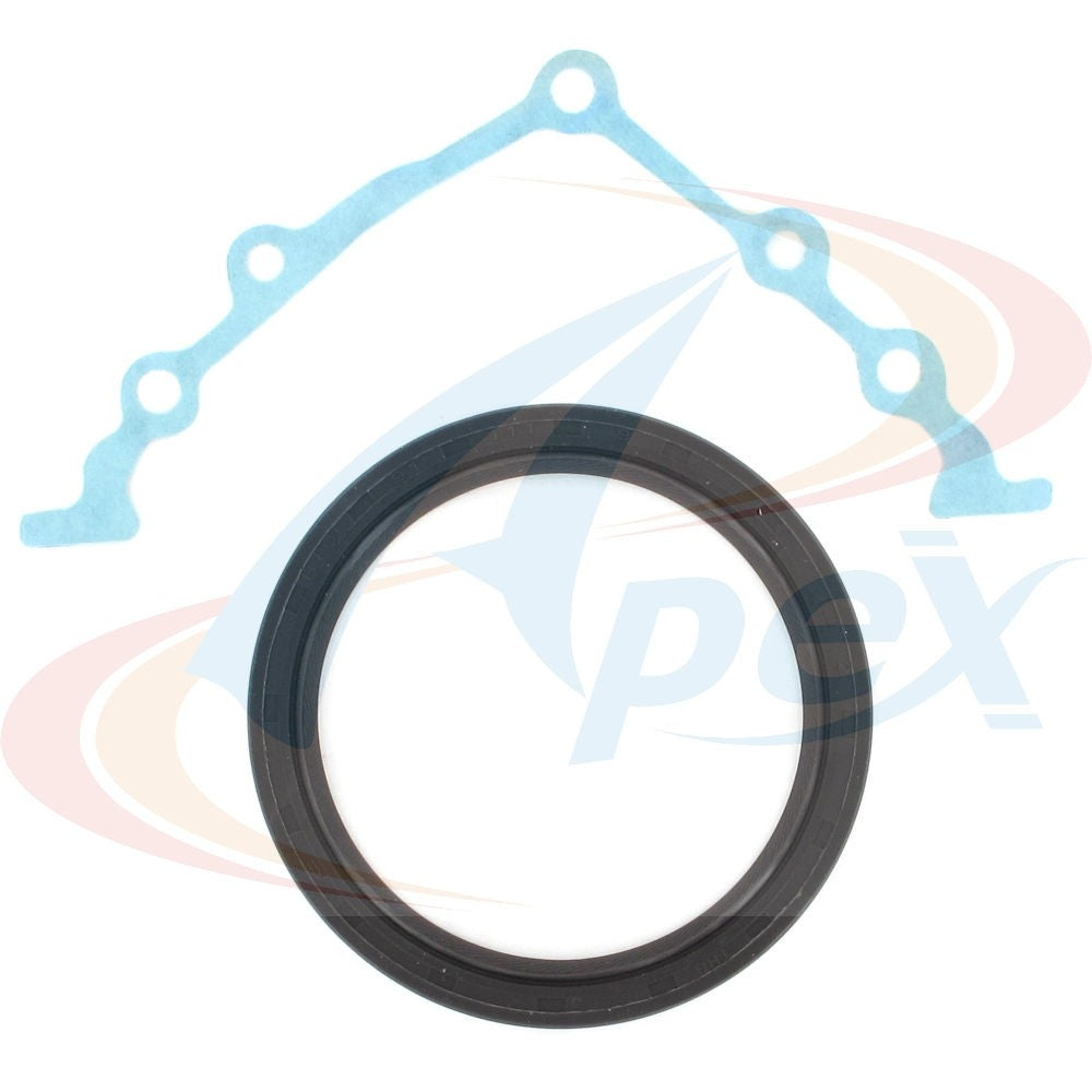 Front View of Rear Engine Crankshaft Seal Kit APEX ABS209