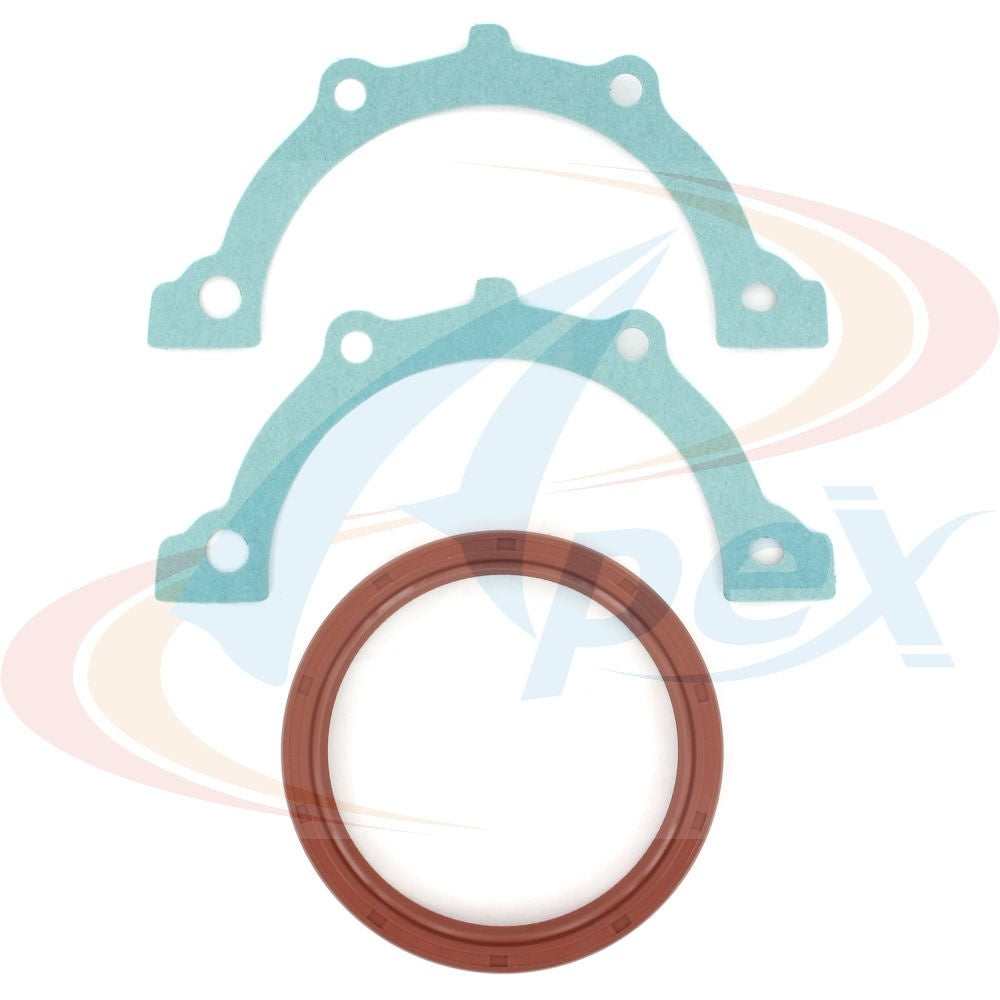 Front View of Rear Engine Crankshaft Seal Kit APEX ABS320