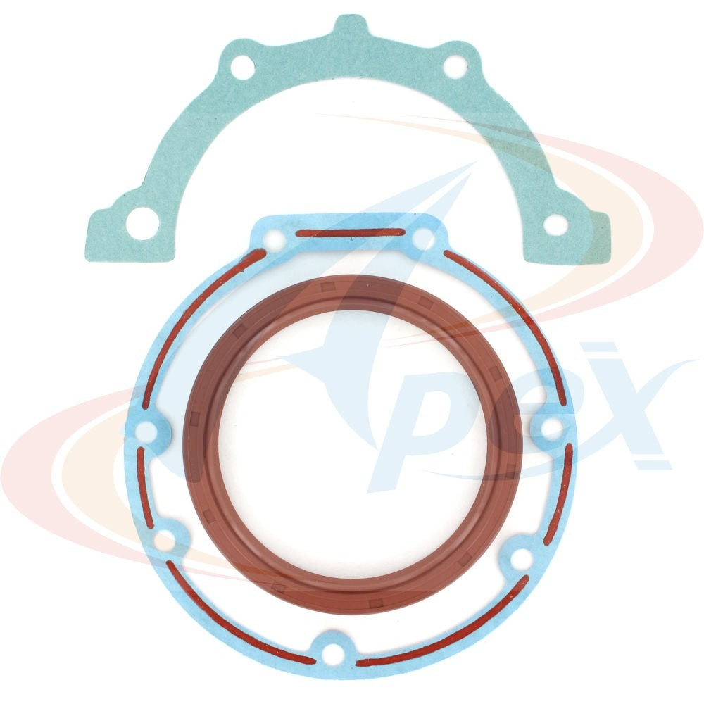 Front View of Rear Engine Crankshaft Seal Kit APEX ABS323