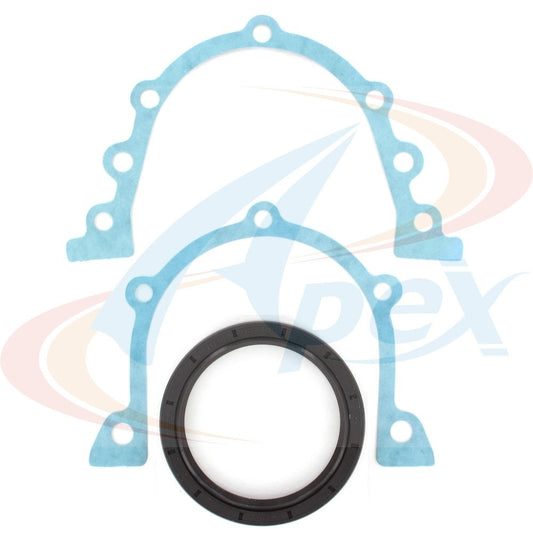 Front View of Rear Engine Crankshaft Seal Kit APEX ABS817