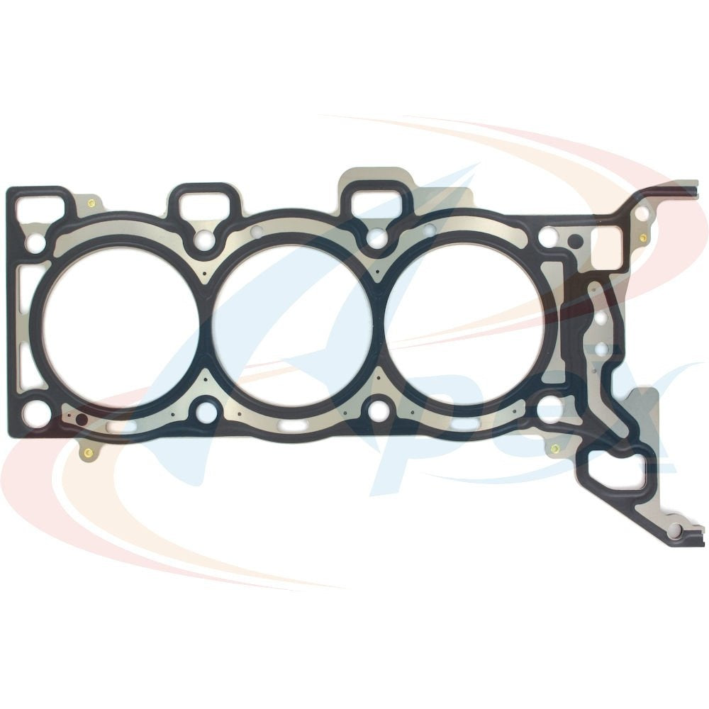 Front View of Left Engine Cylinder Head Gasket APEX AHG1164L