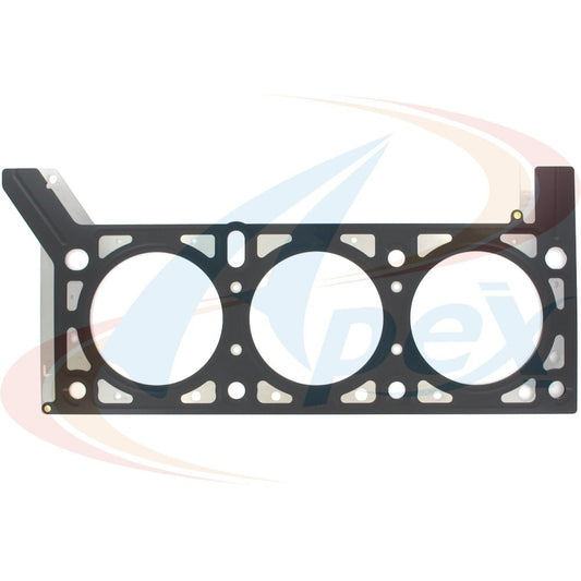 Front View of Left Engine Cylinder Head Gasket APEX AHG251L