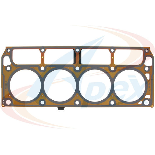 Front View of Engine Cylinder Head Gasket APEX AHG390