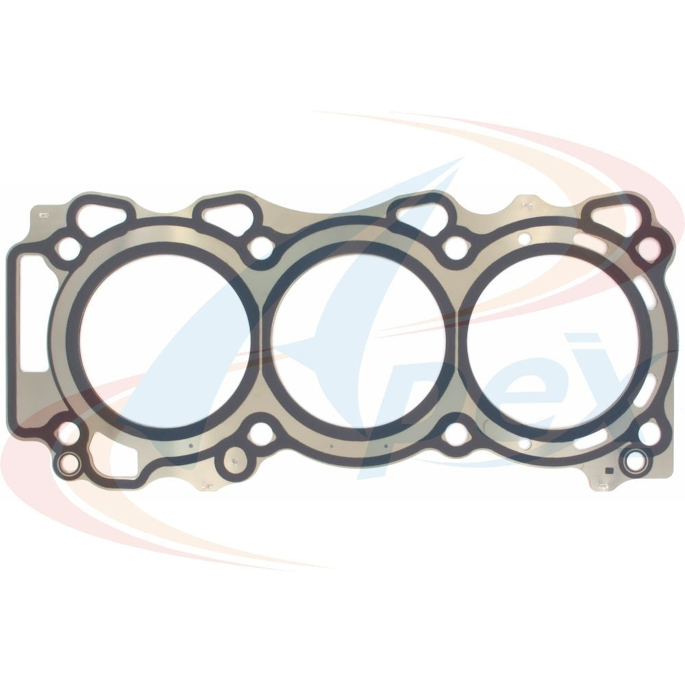 Front View of Left Engine Cylinder Head Gasket APEX AHG555L