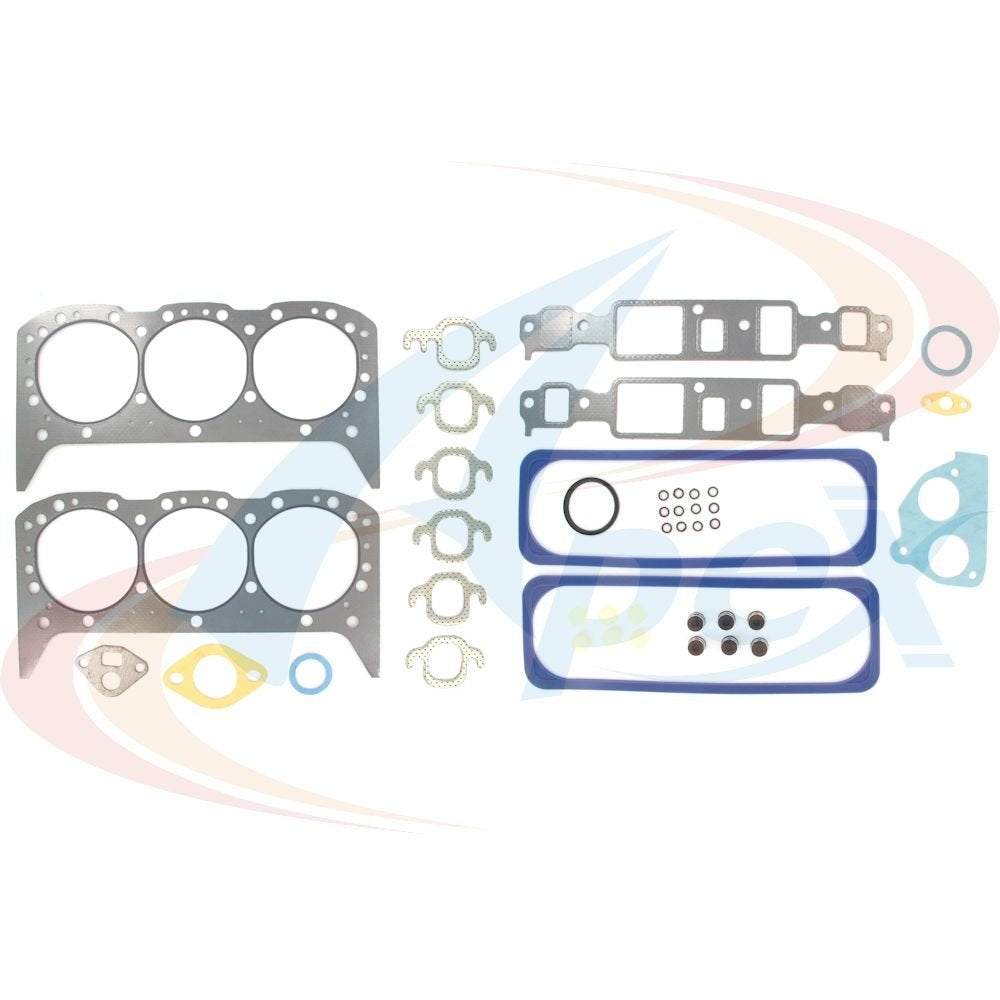 Engine Cylinder Head Gasket Set APEX AHS3025 For Chevrolet Pontiac GMC Oldsmobile