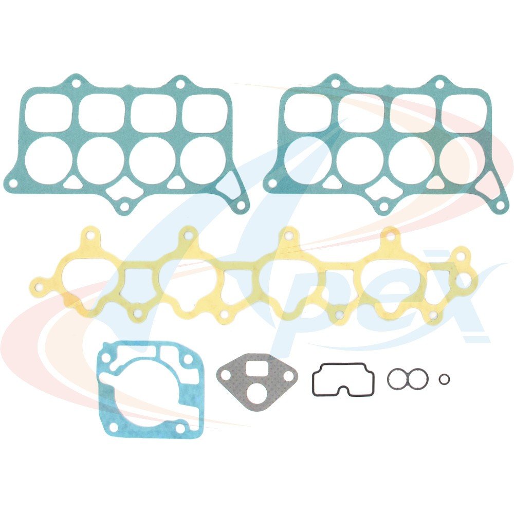 Front View of Engine Intake Manifold Gasket Set APEX AMS1380