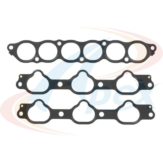 Front View of Engine Intake Manifold Gasket Set APEX AMS2420