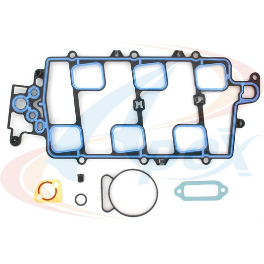 Front View of Engine Intake Manifold Gasket Set APEX AMS3594