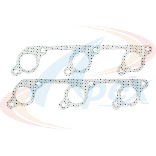 Front View of Exhaust Manifold Gasket Set APEX AMS4601