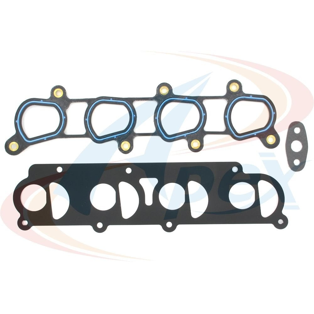 Front View of Engine Intake Manifold Gasket Set APEX AMS4640