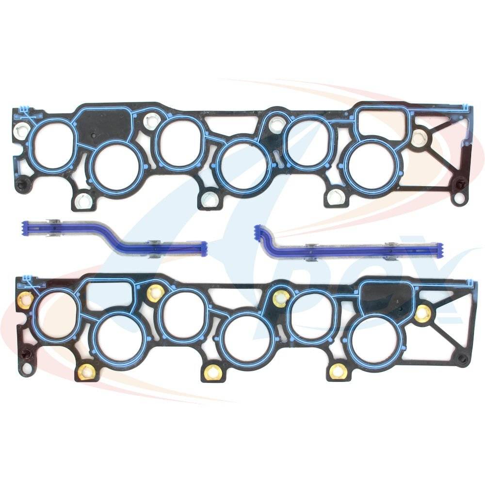 Front View of Engine Intake Manifold Gasket Set APEX AMS4933