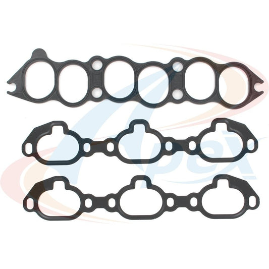 Front View of Engine Intake Manifold Gasket Set APEX AMS5342