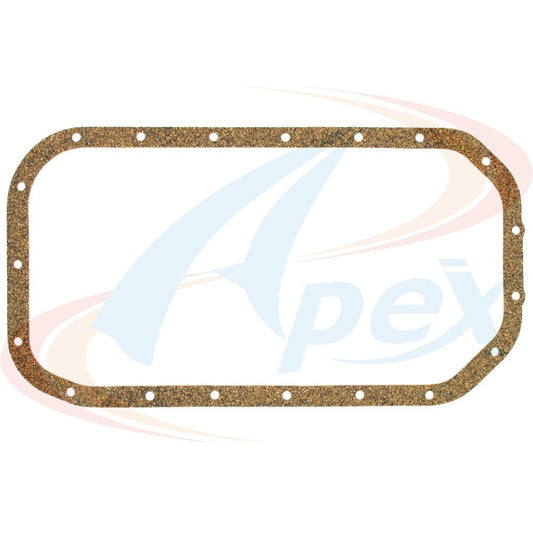 Front View of Engine Oil Pan Gasket Set APEX AOP231