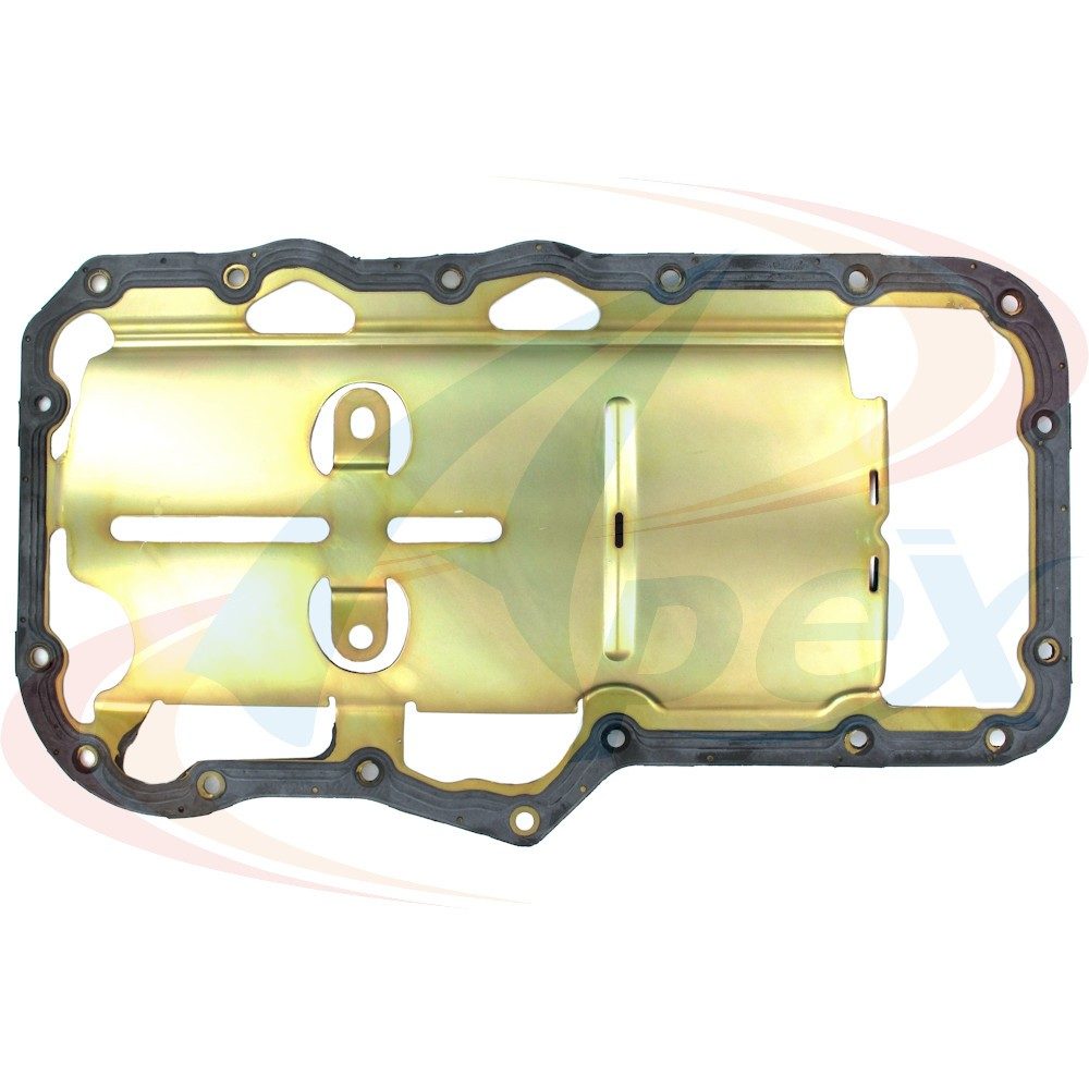 Front View of Engine Oil Pan Gasket Set APEX AOP274