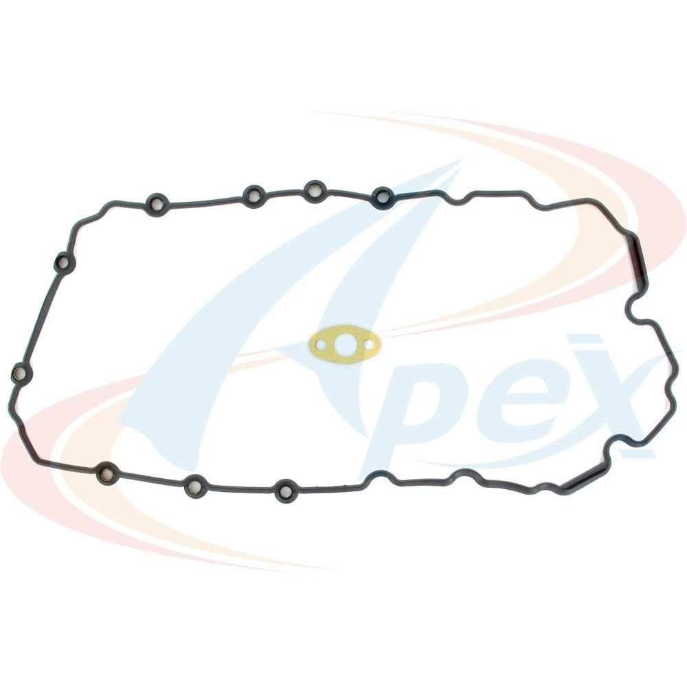 Front View of Engine Oil Pan Gasket Set APEX AOP360