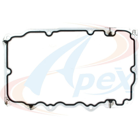 Front View of Engine Oil Pan Gasket Set APEX AOP460