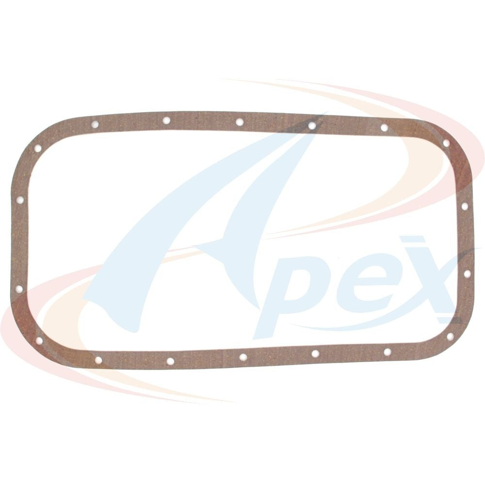 Front View of Engine Oil Pan Gasket Set APEX AOP700