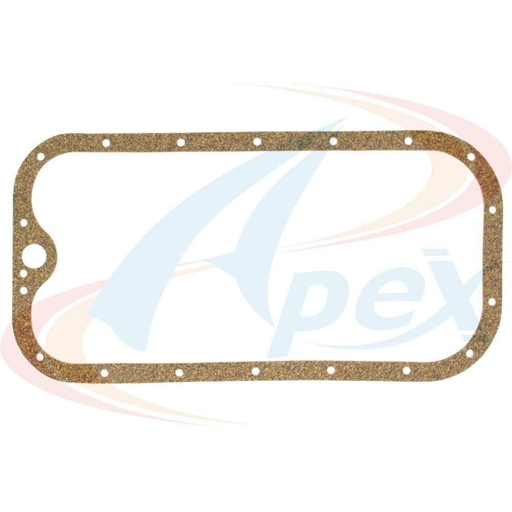 Front View of Engine Oil Pan Gasket Set APEX AOP706