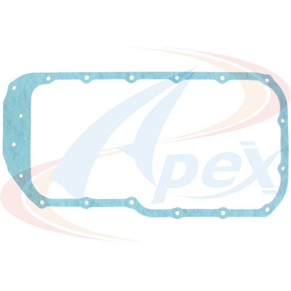 Front View of Engine Oil Pan Gasket Set APEX AOP708