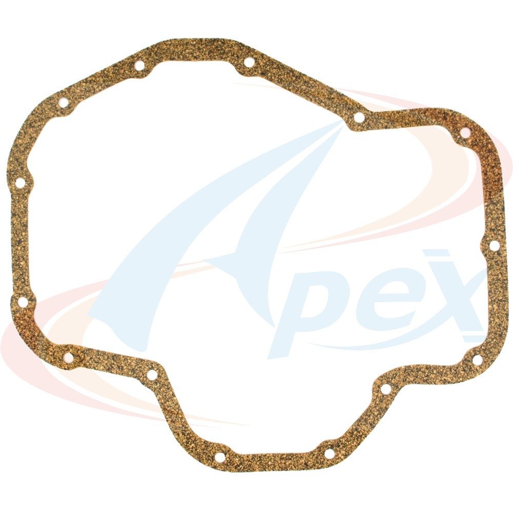 Front View of Engine Oil Pan Gasket Set APEX AOP861