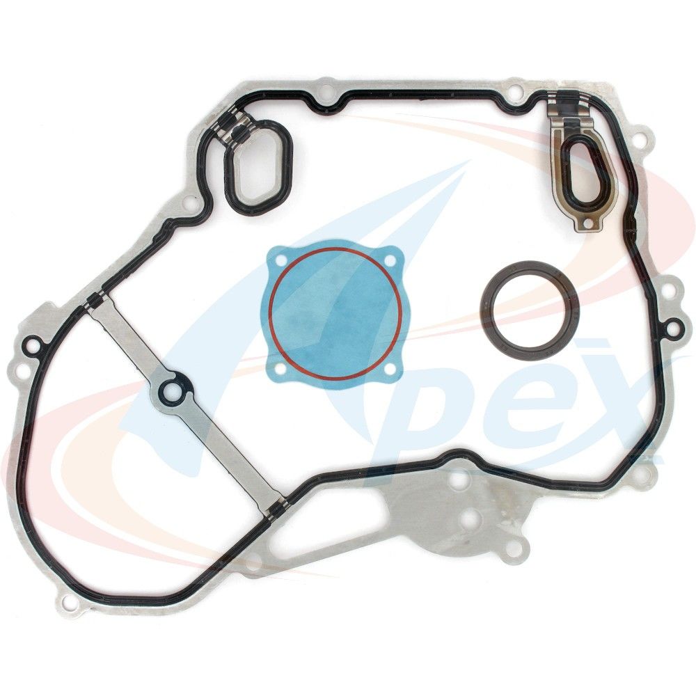 Front View of Engine Timing Cover Gasket Set APEX ATC3330