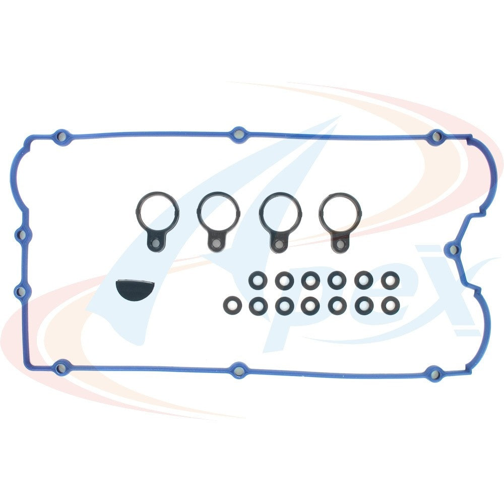 Front View of Engine Valve Cover Gasket Set APEX AVC243S