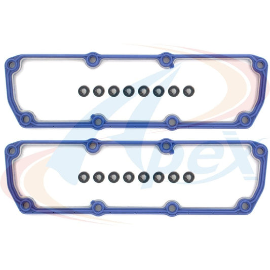 Front View of Engine Valve Cover Gasket Set APEX AVC251S