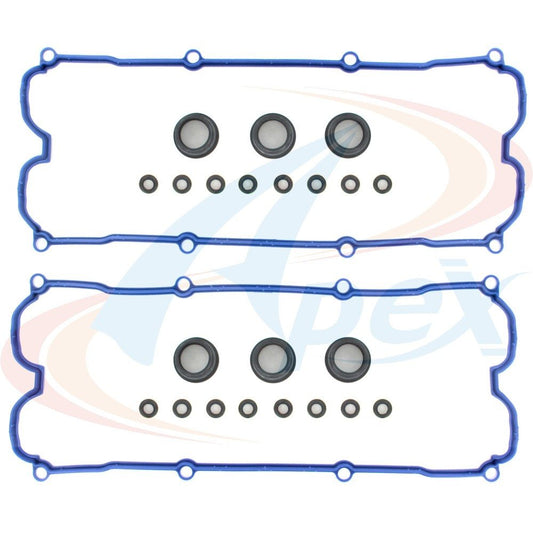 Front View of Engine Valve Cover Gasket Set APEX AVC317S