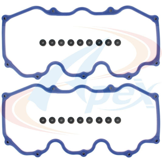 Front View of Engine Valve Cover Gasket Set APEX AVC517S