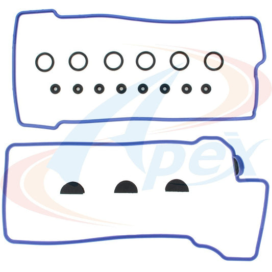 Front View of Engine Valve Cover Gasket Set APEX AVC710S