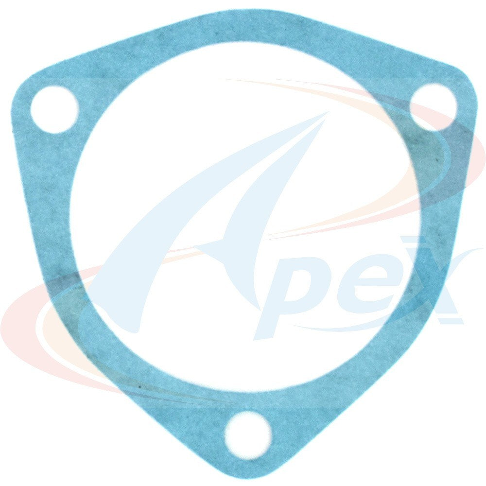 Front View of Engine Coolant Thermostat Gasket APEX AWO2028