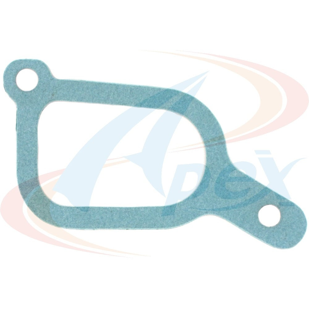 Front View of Engine Coolant Thermostat Gasket APEX AWO2083