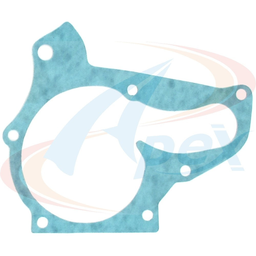 Front View of Engine Water Pump Gasket APEX AWP3062