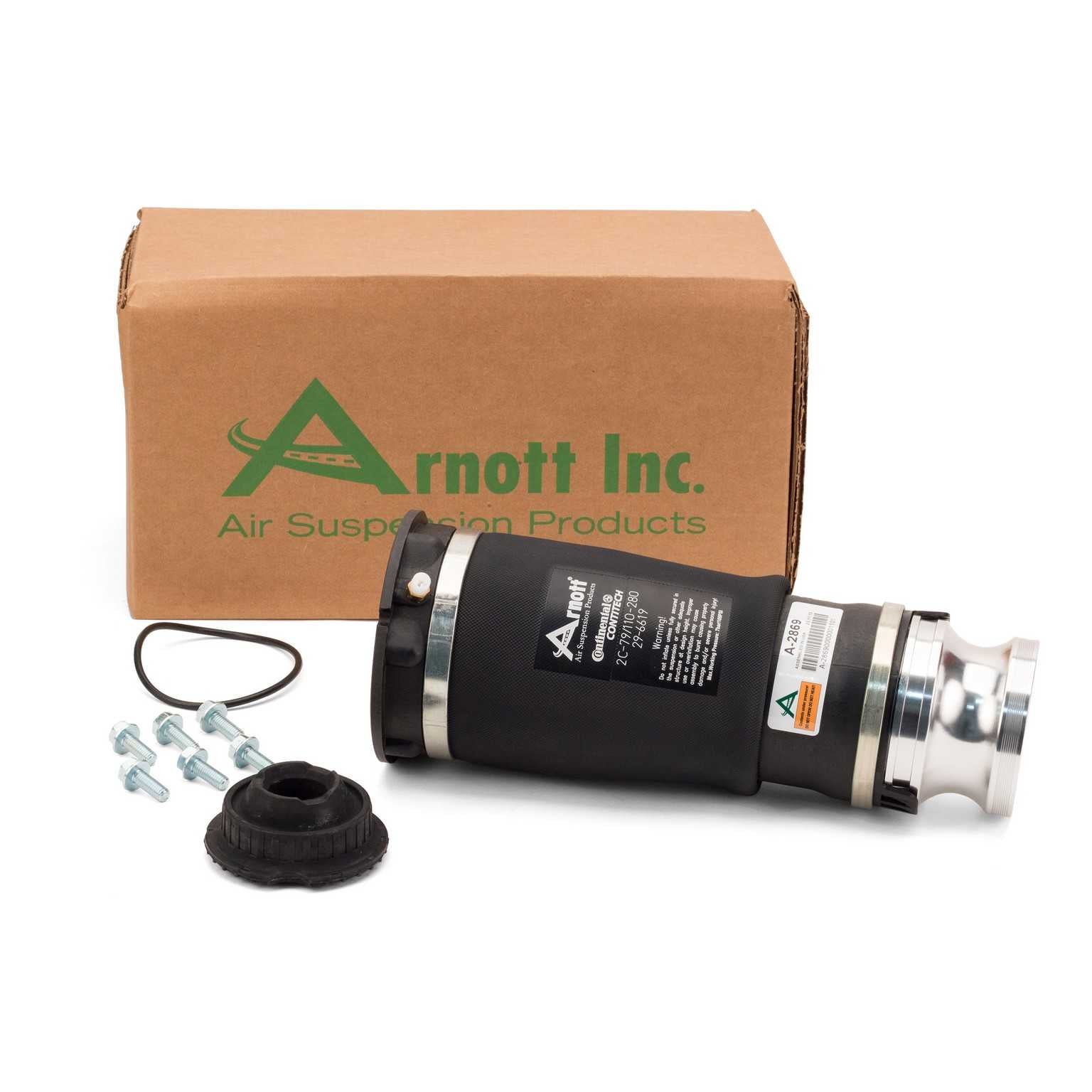 Package View of Front Air Suspension Spring ARNOTT A-2869