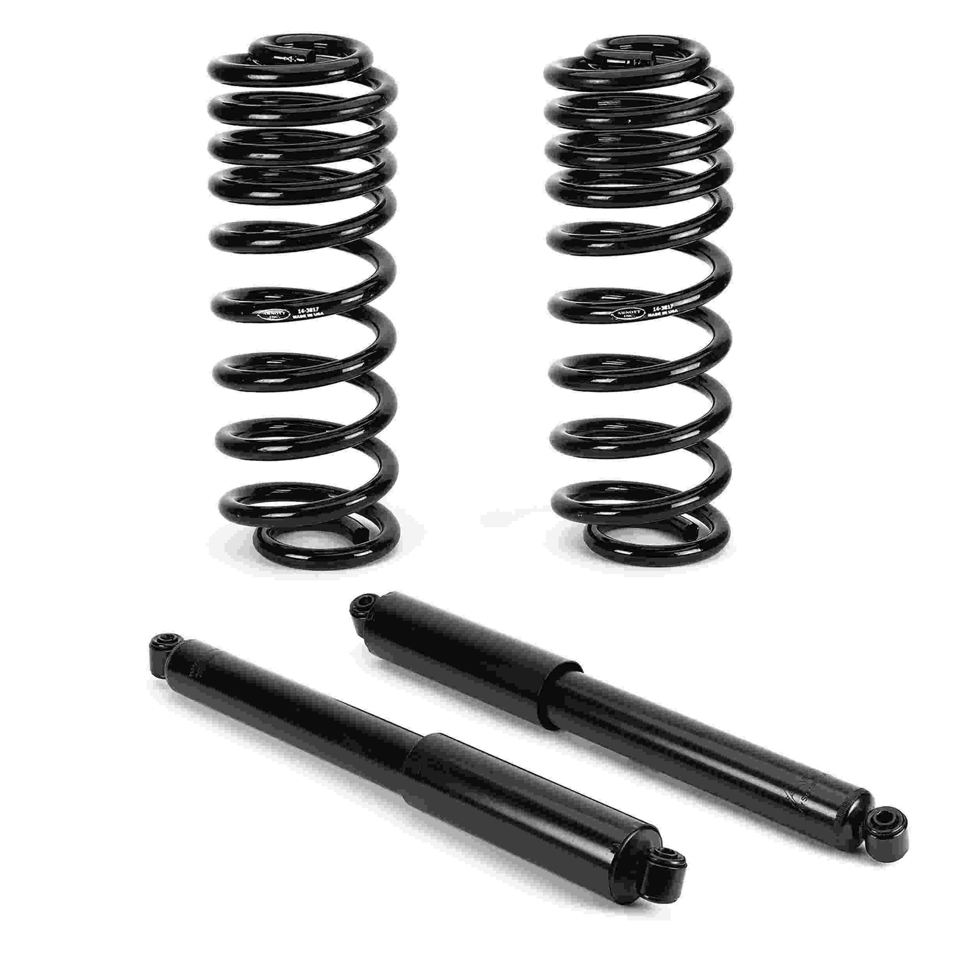 Kit View of Rear Air Spring to Coil Spring Conversion Kit ARNOTT C-2607