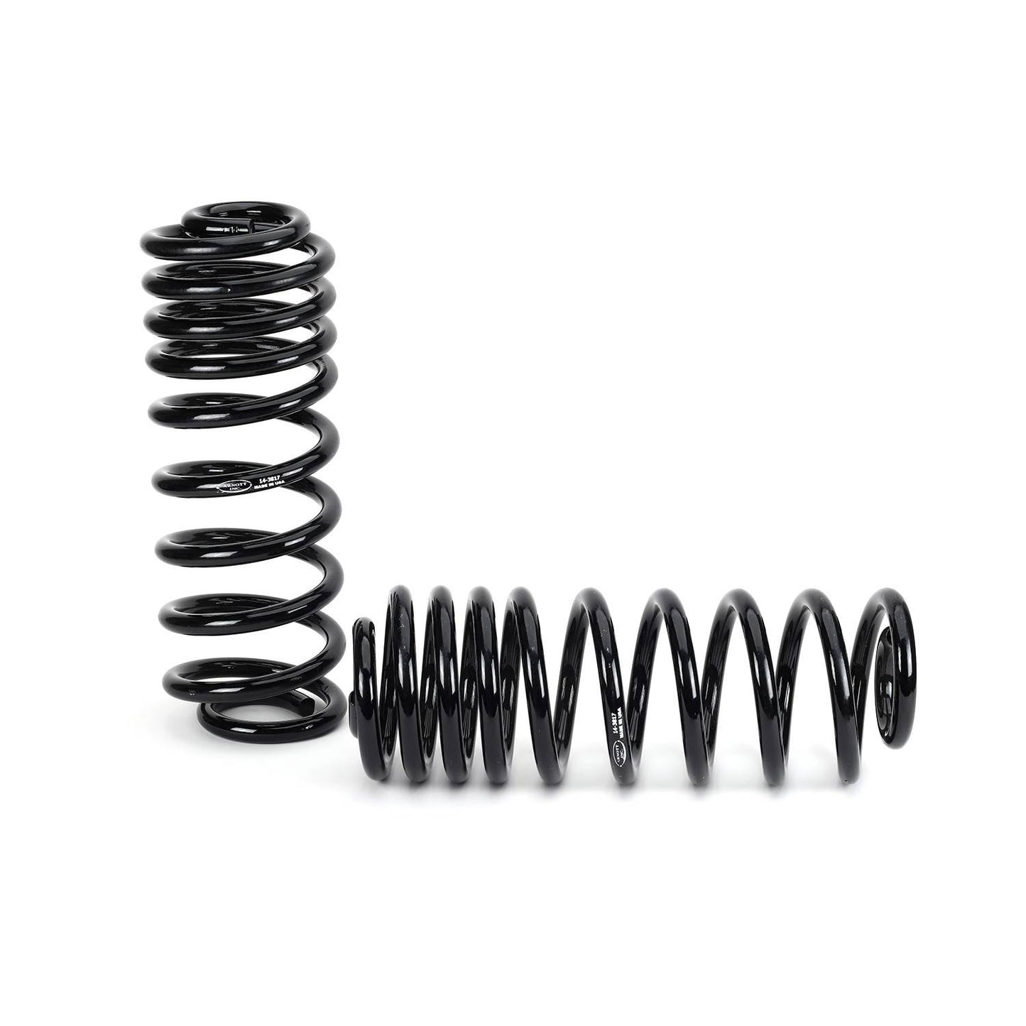 Side View of Rear Air Spring to Coil Spring Conversion Kit ARNOTT C-2607